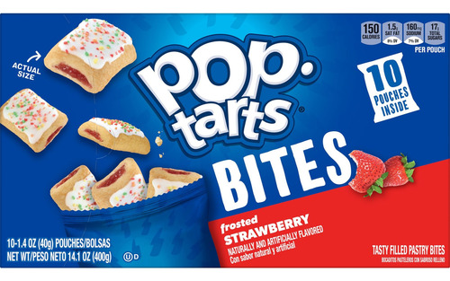 Pop Tarts Bites Frosted Strawberry 200 Gr