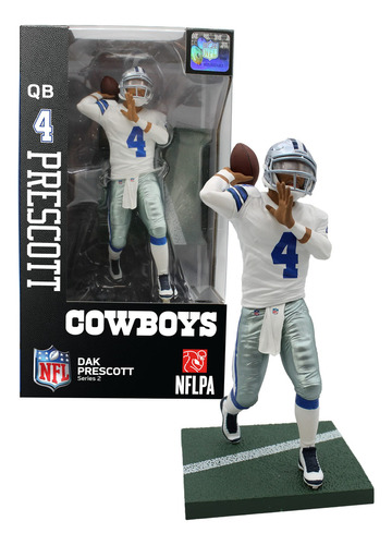 Imports Dragon - Figura Exclusiva De Dak Prescott (dallas C.