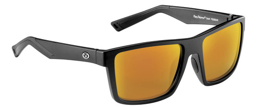 Flying Fisherman Swirl Gafas De Sol Cuadradas Polarizadas, M