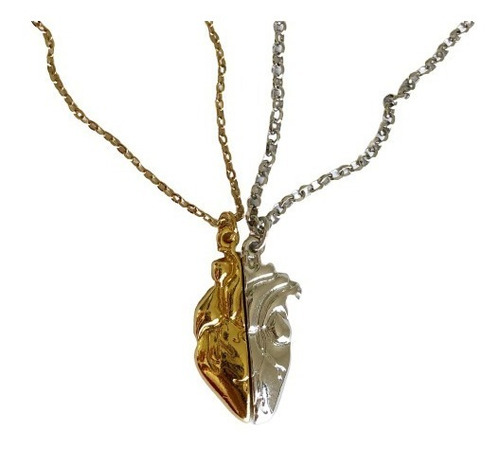 Collares Para Parejas Corazón Anatómico Regalos Novios