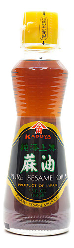 Aceite De Sésamo Kadoya 163 Ml - Origen Japon 