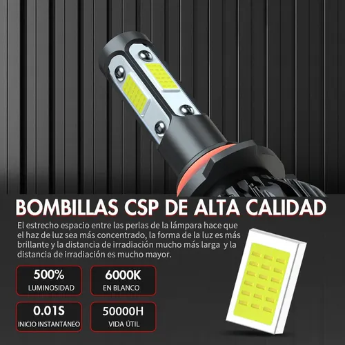 St Xccd 20000lm Kit De Faros Led Luz Alta Y Luz Baja Para
