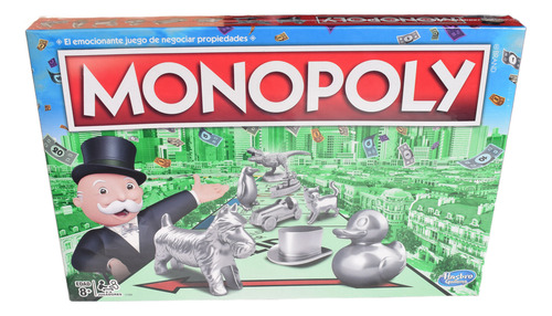 Monopoly El Juego De Mesa Para Negociar Propiedades Hasbro