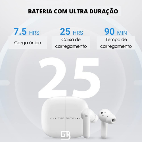 Fone Tradutor Sem Fio Time Kettle M3 Tradução Offline
