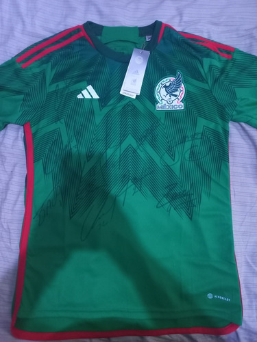 Jersey Autografiado De La Selección Mexicana Qatar 2022