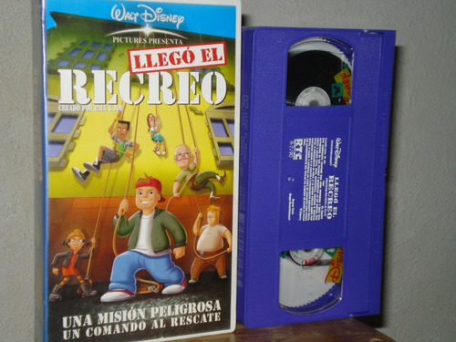 Película Vhs Llegó El  Recreó Serie Animada Disney