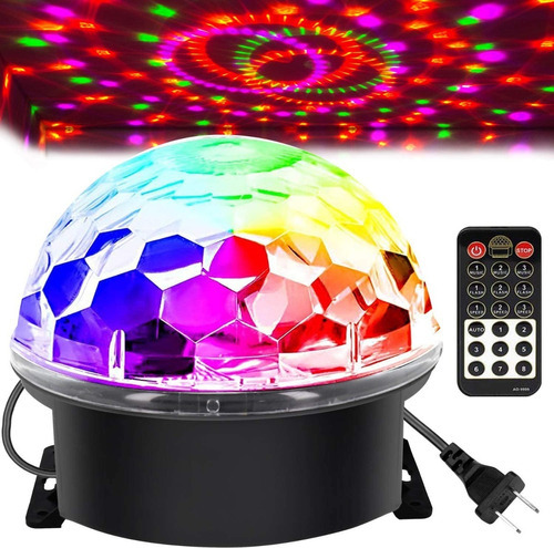 Memzuoix Disco Ball Party Lights Lampara Estroboscopica Con