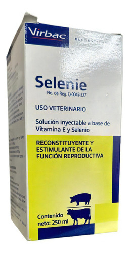 Selenie Reconstituyente Y Estimulante Bovinos 250 Ml Virbac