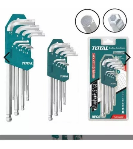 Jgo Llave Allen Punta Bola 9pcs L Total Tht106291