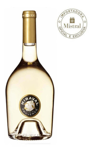 Vinho Côtes De Provence Aoc Blanc 2021 Miraval 750ml