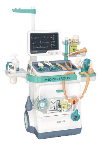 Kit Médico Juguete Para Niños, Juego Estación Médica Niños