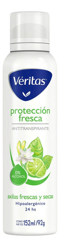 Antitranspirante Veritas Protección Fresca 152ml
