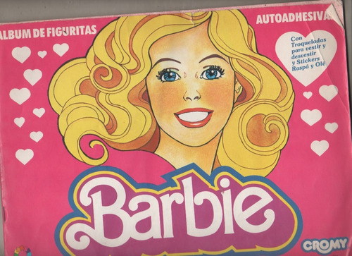 Album De Figuritas * Barbie  * Panini - Cromy - Año 1983