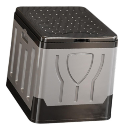 Baño Para Acampar Inodoro Portátil Plegable Gris