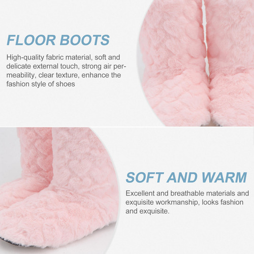 Botas De Baile Cálidas Y Antideslizantes Para El Suelo