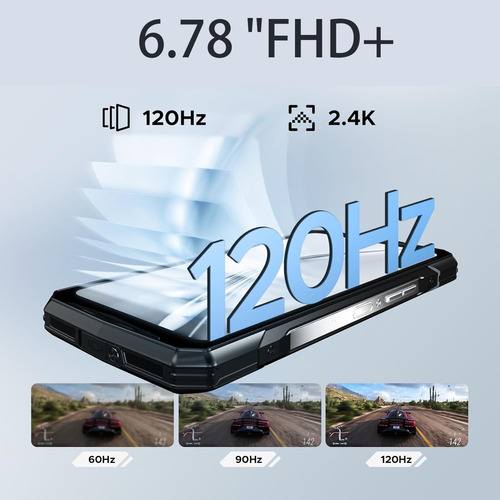 Doogee V40 Pro 5g Celular 36gb+512gb/tf 2tb 200mp 8680mah 6.78 Fhd+ 1.47 Pantalla Trasera Android 14/dual Unlock/nfc