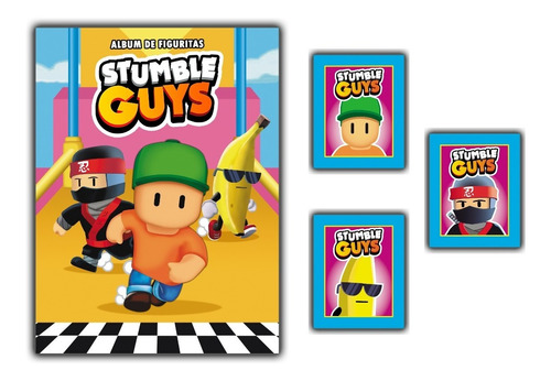 Album Stumble Guys: Pack Album + 60 Sobres - Original