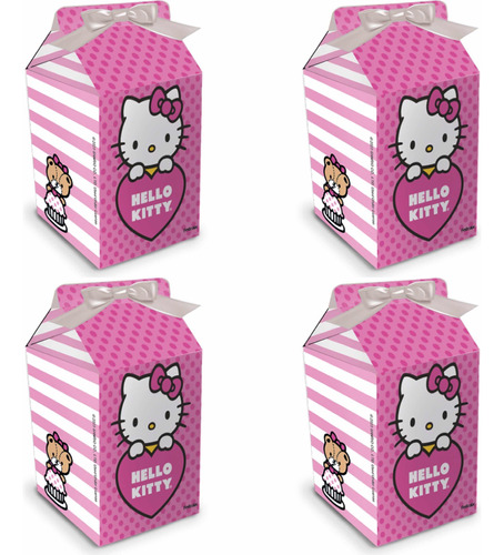16 Caixas Surpresas Estilo Milk - Festa Hello Kitty