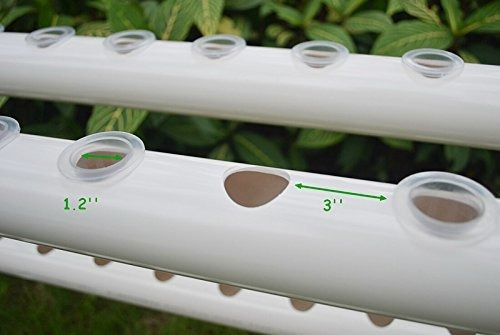 36 Hoyos Sitio Crecer Kit Profundo Agua Cultura Jardin Sist