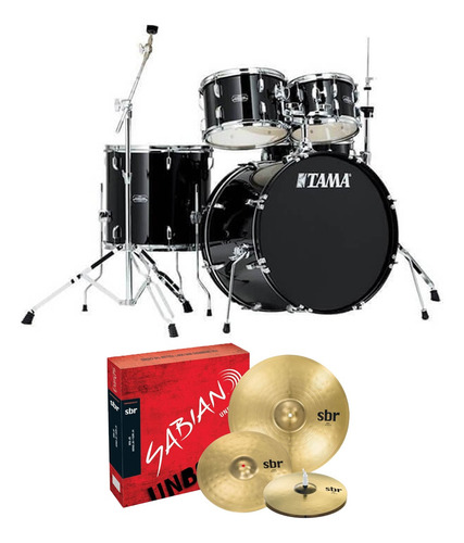 Imagen 1 de 4 de Batería Acústica Tama Stagestar Sg52kh4 Hardware + Platillos