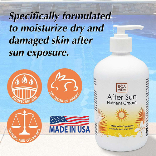 Boavida After Sun Loción Crema Nutriente Y Tan Enhancer, Que