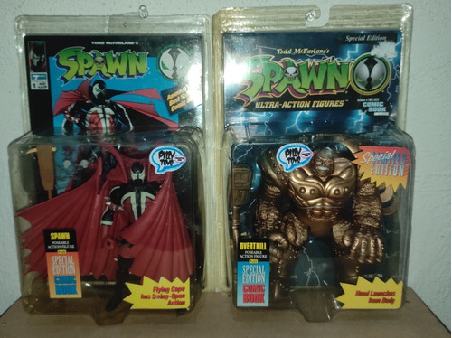 Mcfarlane Toys Spawn Serie 1 Overtkill (1996) & Spawn (1994)