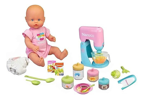 Muñeca Bebé Comiditas Accesorios Juguete Niñas Nenuco ;o