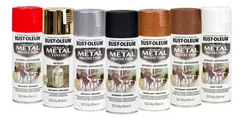 Pintura en Aerosol Metal Protection Martillado Rust-Oleum