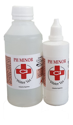 Water Vet Ph Minor Botella 250 Ml Pecera