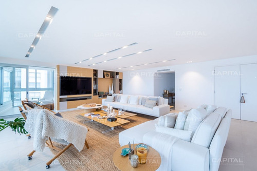 Imagen 2 de 30 de Venta De Increíble Departamento Unificado En Torre Premiun De Playa Brava - Punta Del Este Brava