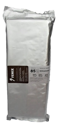 Chocolate Cobertura Fenix 85 86  Bloque 1 Kg