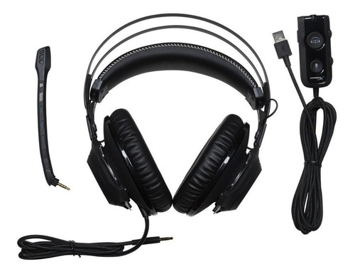 Imagen 3 de 4 de Audífonos gamer HyperX Cloud Revolver S HX-HSCRS gris metalizado