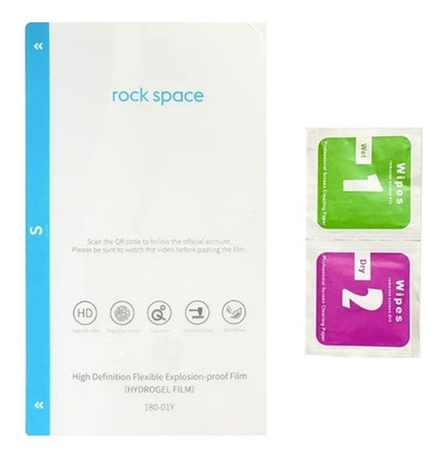 Imagen 8 de 8 de Lamina De Hidrogel Para Apple Watch Serie 8 - Rock Space