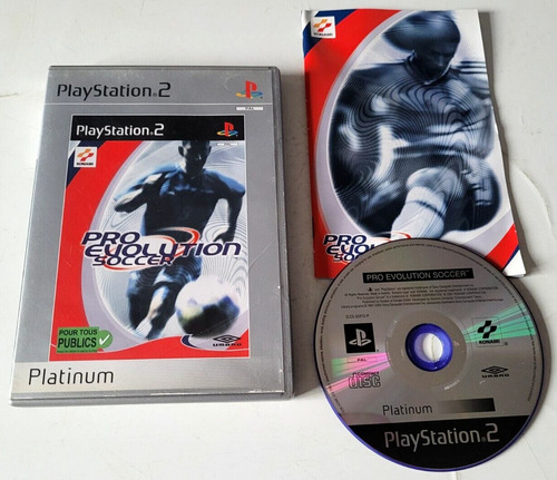 Pro Evolution Soccer Playstation 2 Original Completo Pal