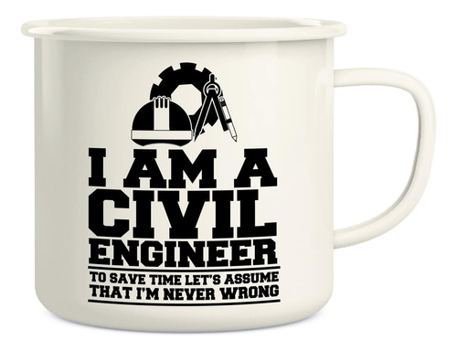 Taza De Café Con Texto En Inglés  I'm A Civil Engineer Assum