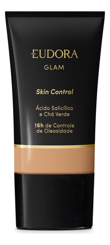 Eudora Glam Base Líquida Skin Control Cor 35 30ml