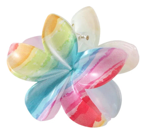 Pinza Para Pelo Plumeria, Versátil, De Plástico, Resina, 8 C
