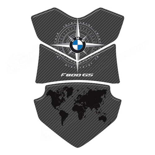 Protector Tanque Bmw F800 Gs 003  Mk Motos