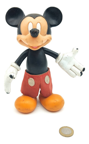 Figura Muñeco Mickey Mouse Disney Goma - Juguete