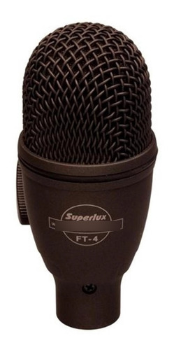Microfone Superlux Ft4 - Tons Percussão Zabumba Cajon Surdo