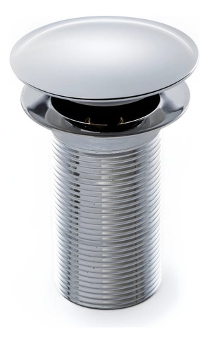 Válvula Click Up De Inox Ralo P/ Cuba Vidro E Louça Banheiro