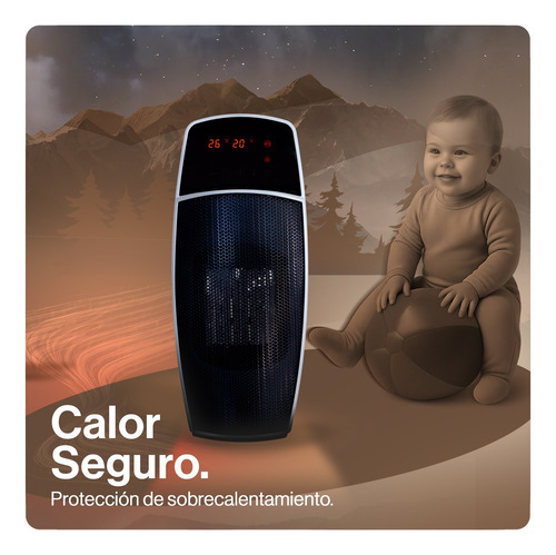 Termoventilador Digital (3 Unidades) Wi-fi 15 M2