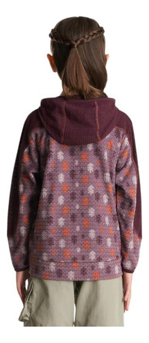 Polerón Niñas Lippi Saltamontes 1/4 Zipper Burdeo