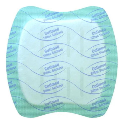 Cutimed Siltec Sorbact B 7,5x7,5 X 1 Unidad Color Blanco