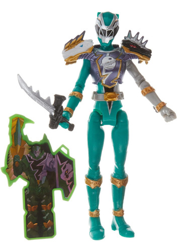 Power Rangers Dino Fury Cosmic Armor Green Ranger, Figuras 6