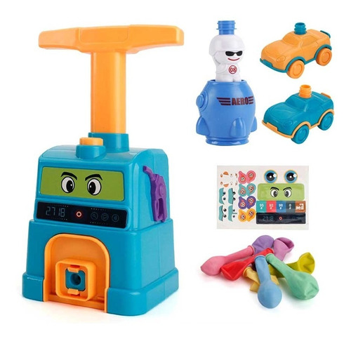 Imagen 3 de 5 de Bombin Inflador Globos Autos Cohete Juego Niños / N Ofertas