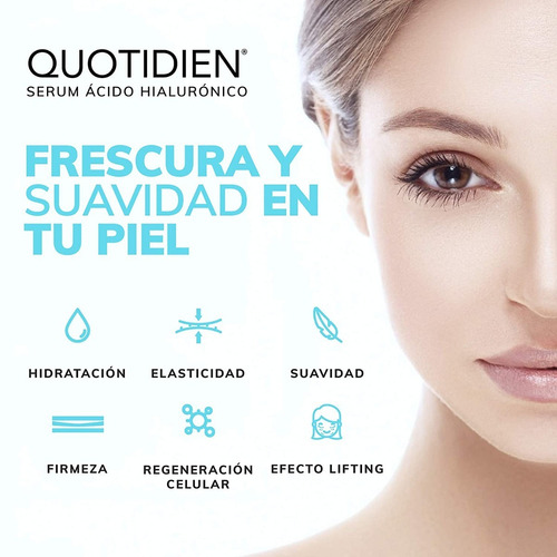 Imagen 3 de 8 de Serum Ácido Hialurónico Facial+vitamina B5+extracto Azafran