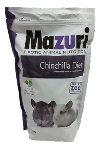 Alimento Mazuri Para Chinchilla 1.3kg - Tm