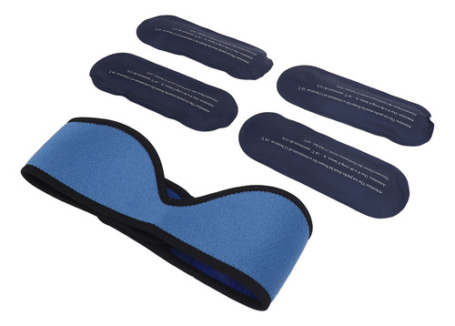 Blue Face Ice Pack Professional Alivia A Fadiga Muscular