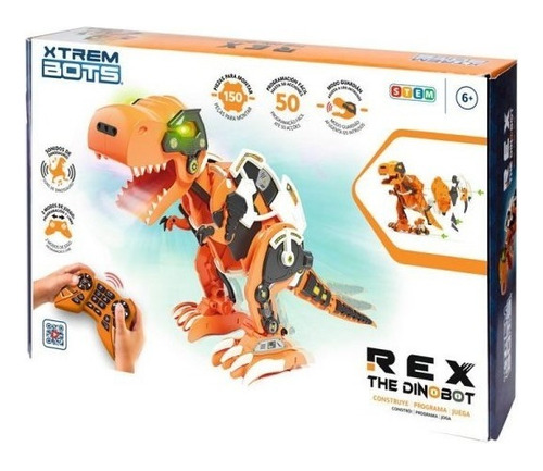 Dinobot Rex Interactivo Xtrem Bots